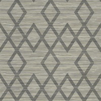 Vana Grey Woven Diamond
