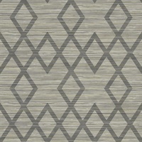 Vana Grey Woven Diamond