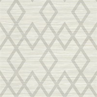 Vana Light Grey Woven Diamond