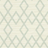 Vana Seafoam Woven Diamond