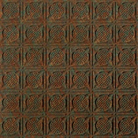Vaulted Ceiling Panels Copper Patina
