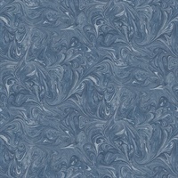 Washed Denim Commercial Sierra Marble Wallcovering