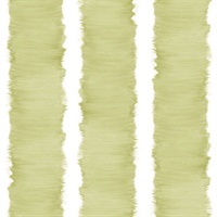 White & Green Commercial Stripe Wallcovering