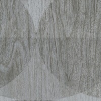 Woodgrain Circles Driftwood Grey